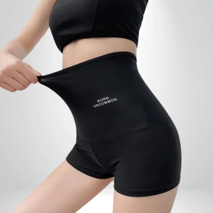 Women's Athletic Sauna Biker Shorts - Image 5