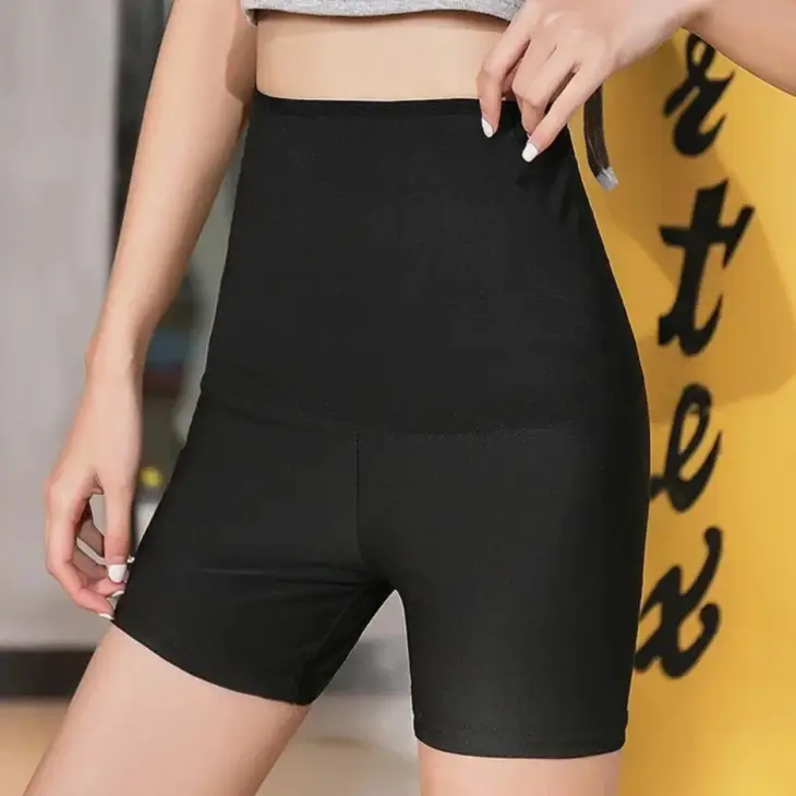 Women's Athletic Sauna Biker Shorts - Image 3