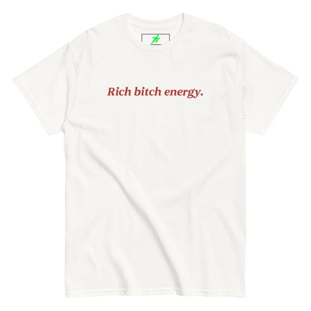 A clean white t-shirt from Fit Life with the phrase