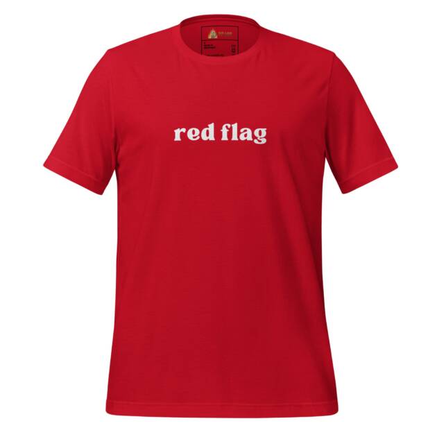Red Flag t-shirt